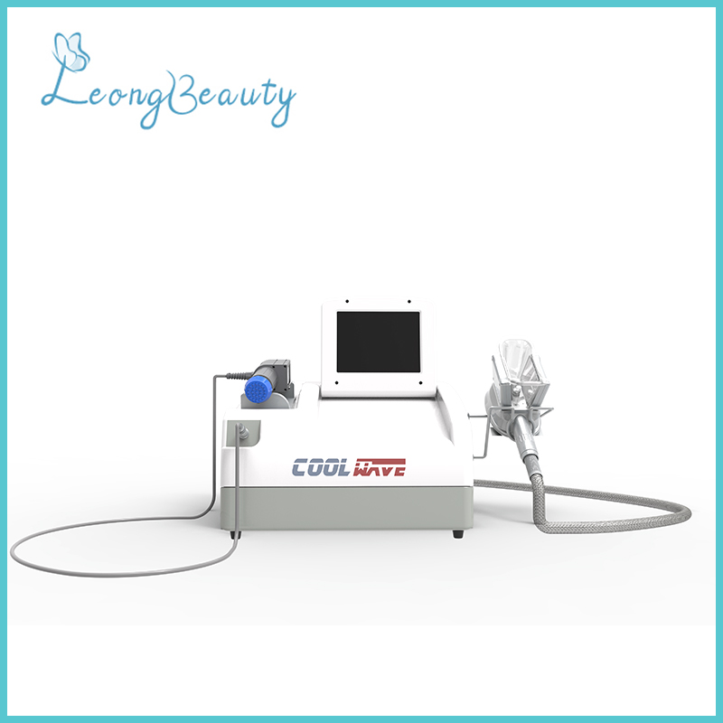 2in1 Cryolipolysis اور شاک ویو کول ویو مشین