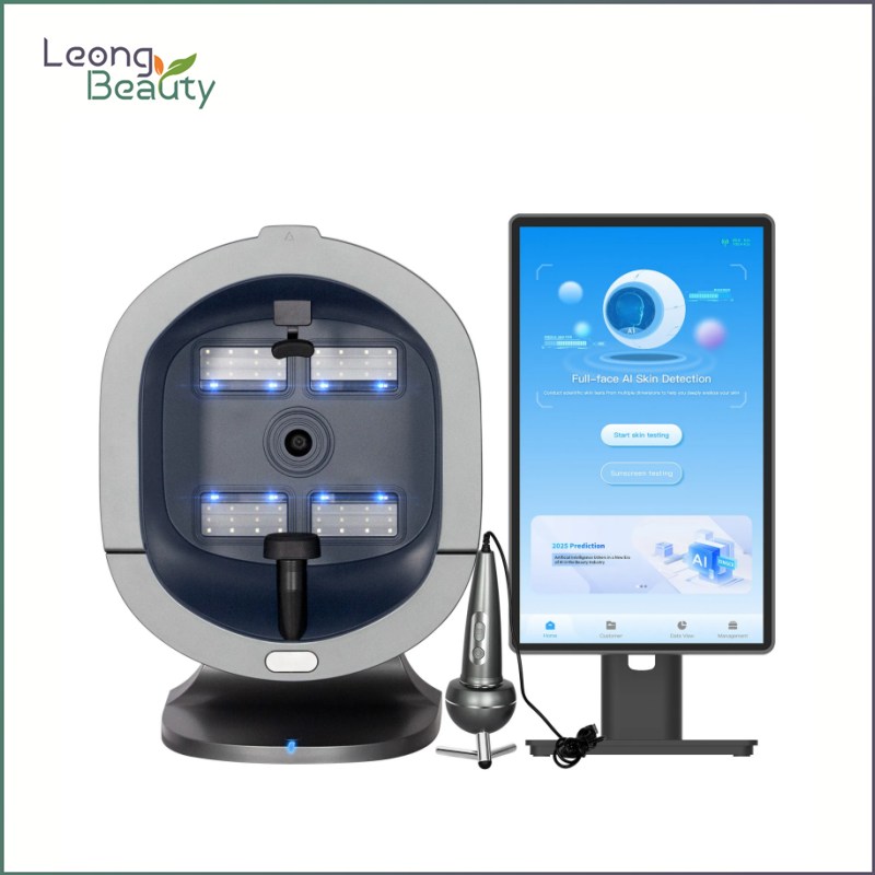 2in1 جلد اور کھوپڑی تجزیہ مشین X5 پرو