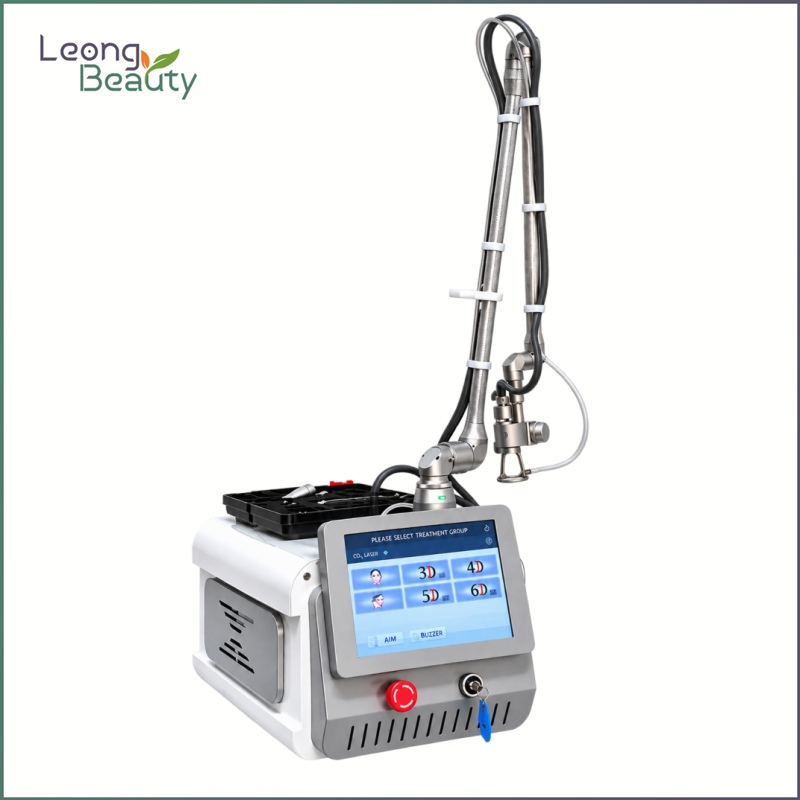 6D فریکشنل CO2 لیزر بیوٹی مشین